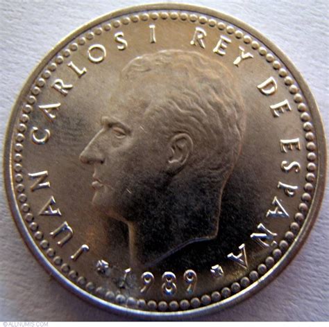 1 Peseta 1989 Juan Carlos I 1975 1989 Spain Coin 225