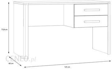 Forte Salony Agata Biurko Z Szufladami Ogai Ceny I Opinie Ceneo Pl