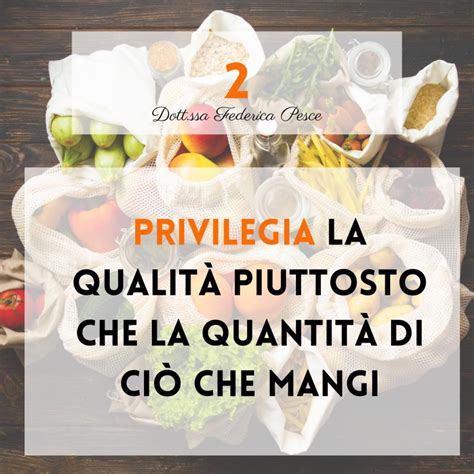 Consigli Per Un Alimentazione Sostenibile Nutrizionista Federica Pesce