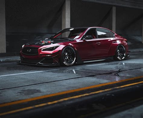 Reanimated Infiniti Q50 Eau Rouge Sports A Subtle” Amount Of Virtual