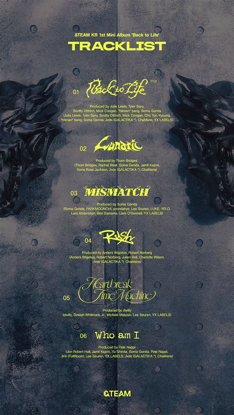 &TEAM Community Post - LUNÉ, the wait is over! The complete track list