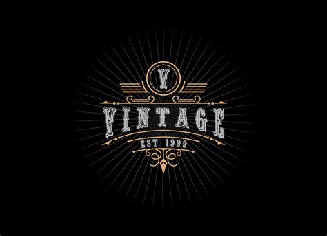 Vintage Style Logo Design Graphic by Alvin Creative · Creative Fabrica