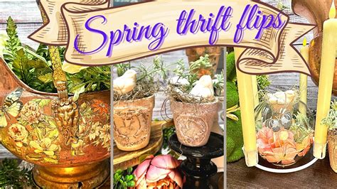 Simple Spring DIYs And Thrift Flips Using The New IOD Spring Release