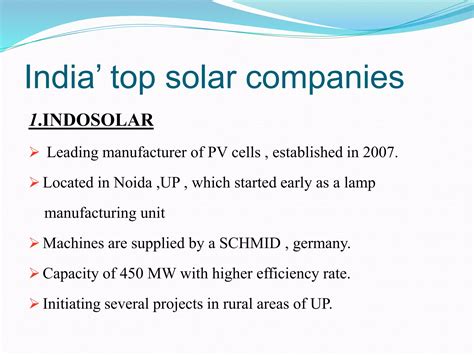 Solarcompaniesofindiacopypptx