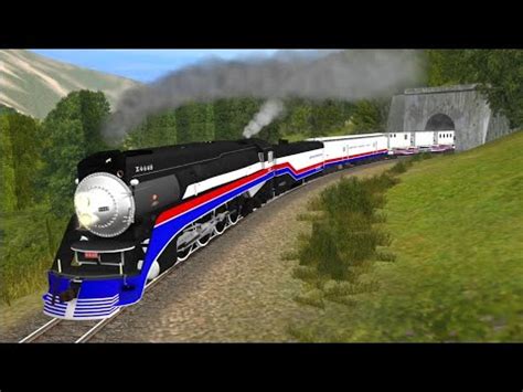 Livestream Trainz A New Era AFT SP 4449 Pulls American Freedom