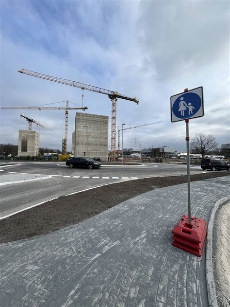 Verkehr Neue Nord Süd Verbindung in Monheim