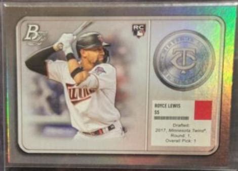 Royce Lewis Mm Prices Rookie Bowman Platinum Minted In