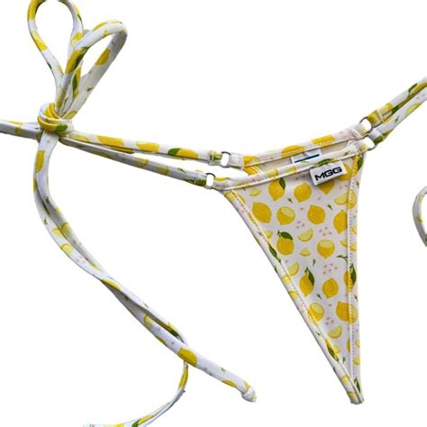 Limoncello Tie Sides Bikini Bottom Micro Gigi