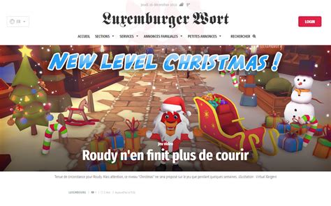 Article Luxemburger Wort - Roudy n'en finit plus de courir