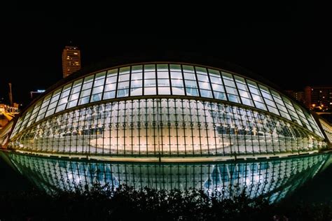 Calatrava City of Arts and Sciences in Downtown City of Valencia ...