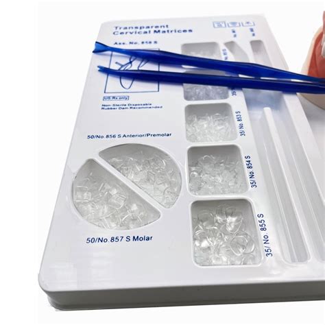 Set Dental Cervical Matrices Composite Gingival For Kerr Style