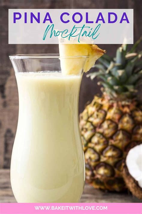 The Very BEST Virgin Pina Colada Mocktail Delicious Non Alcoholic