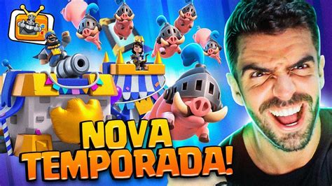 Melhor Deck Para A Nova Temporada Do Clash Royale Youtube