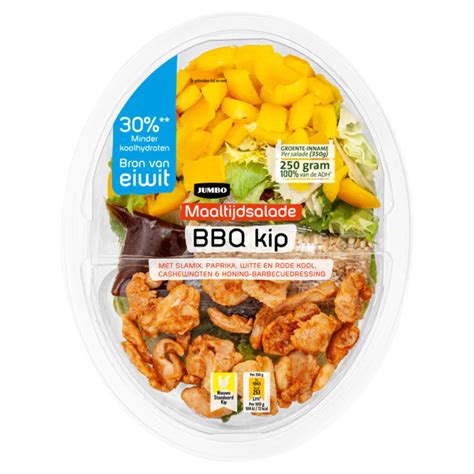 Jumbo Maaltijdsalade Bbq Kip 350g Aanbieding Bij Jumbo