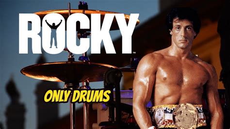 Rocky Main Theme Backing Track Only Drums Youtube