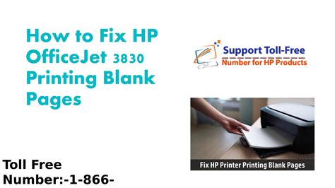 How To Fix Hp Officejet 3830 Printing Blank Pages By Hpcustomerhelpnumber Issuu