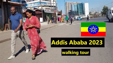 Piassa Addis Ababa Walking Tour 2023 Youtube