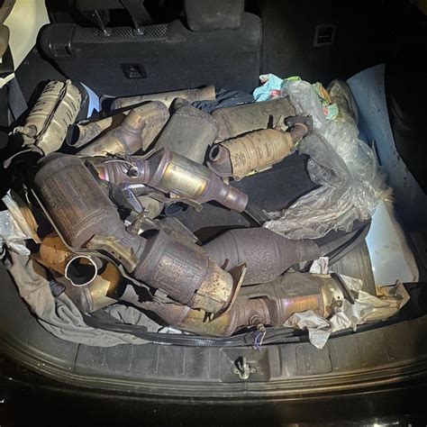 Three Held Over Multiple Thefts Of Catalytic Converters Following