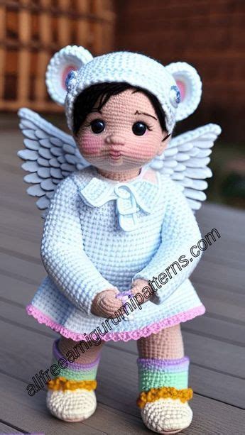 Amigurumi Angel Baby Free Pattern Crochet Doll Tutorial Doll