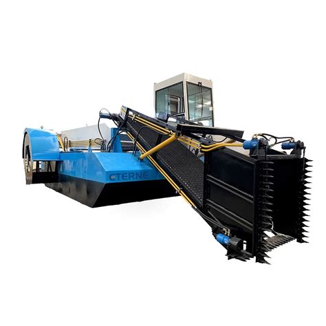 Aquatic Weed Harvester Machine River Lake Cleaning Boat China River