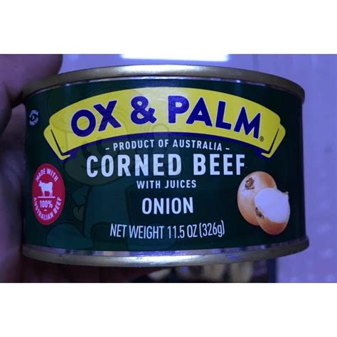 Ox Palm Corned Beef With Juices And Onion 2 X 326 G Food Drinks