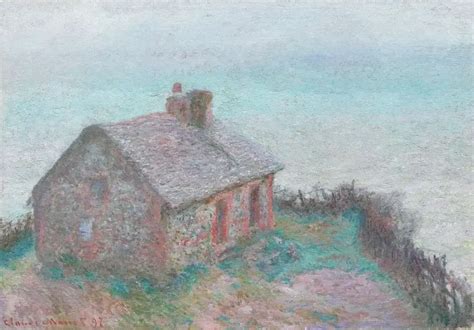 Claude Monet The Customs House At Varengeville Picture Color Codes