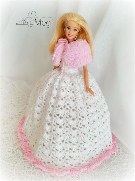 Sukienka Na Szyde Ku Dla Lalki Barbie Dolldress Barbiedoll Crochet