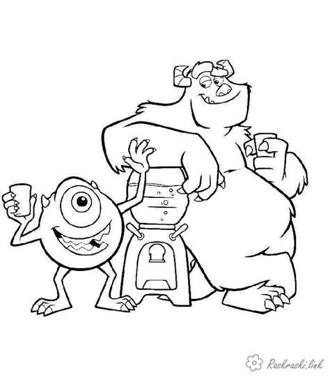 pixar Раскраски распечатать бесплатно.