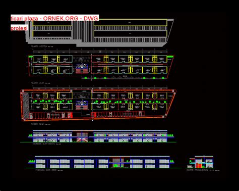 Ticari Plaza Dwg Projesi Autocad Projeler Hot Sex Picture