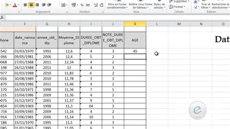 Découvrir 190 imagen formule datedif excel fr thptnganamst edu vn