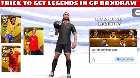 Trick To Get Legends In GP Boxdraw How To Get Legends How To Get