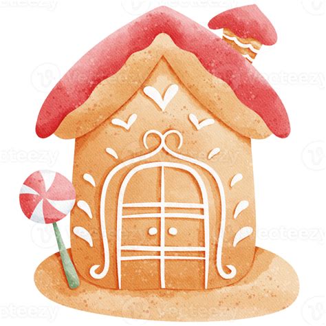 Christmas Gingerbread House 28149363 Png