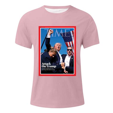 Hkibbfh Donald Trump Shirt Trump Assassination Tshirt Supporters ...