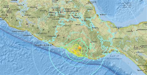 Un Nuevo Terremoto De Grados Sacude El Centro Y El Sur De M Xico El