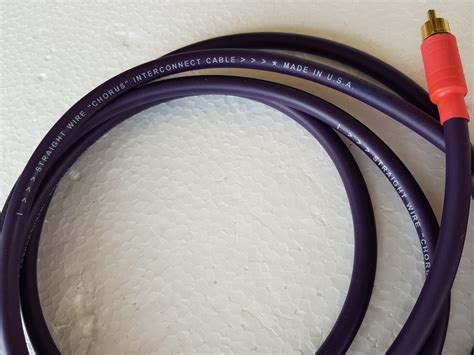 🆕Straight Wire Chorus interconnects (NOS)