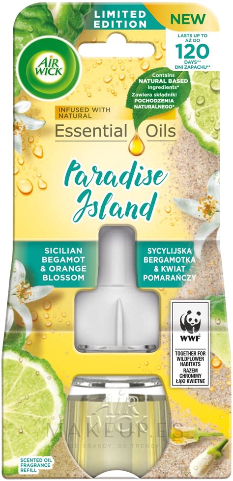 Air Wick Essential Oils Electric Paradise Island Sicilian Bergamot