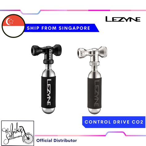 Lezyne Control Drive Co Bike Tire Inflator Presta Schrader