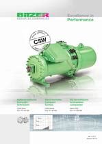 Compresseur Frigorifique Semi Herm Tique Csh Csw Hsk Series