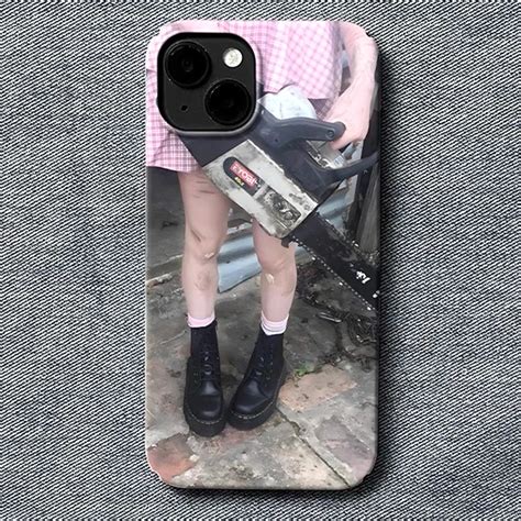 Funda De Tel Fono Con Motosierra Harajuku Para Ni As Funda De Tel Fono