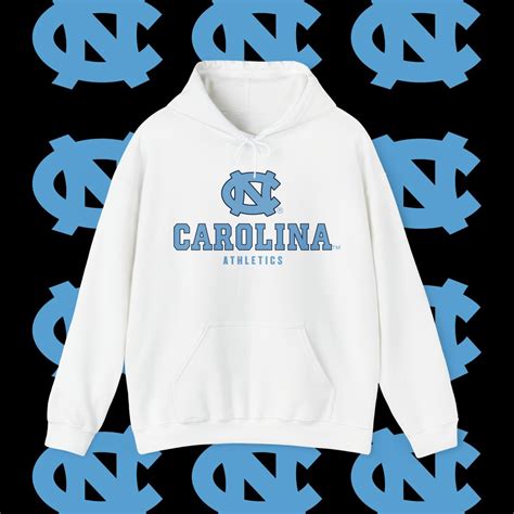 University of North Carolina Hoodie UNC UNC Basketball - Etsy