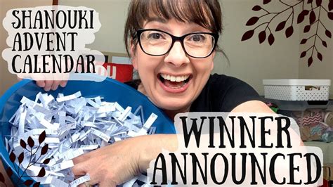 Winner Advent Calendar Winner Announced Youtube