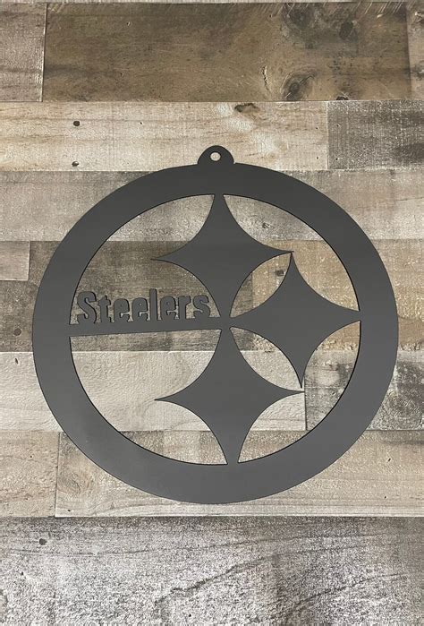 Pittsburgh Steelers Metal Wall Art Decor - Etsy