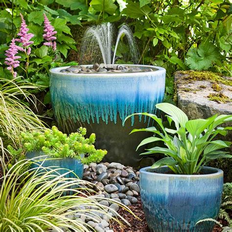 11 Amazing Water Fountains Made From Planters - Garden Lovers Club