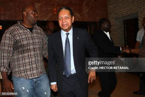 114 Baby Doc Duvalier Returns To Haiti After 25 Years In Exile Stock