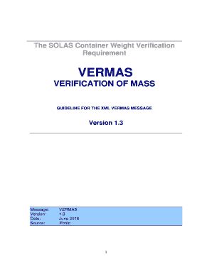 Fillable Online The Solas Container Weight Verification Fax Email Print