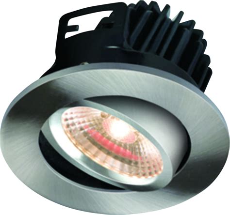 Knightsbridge Fireknight W Warm White Dimmable Tilt Led Downlight With