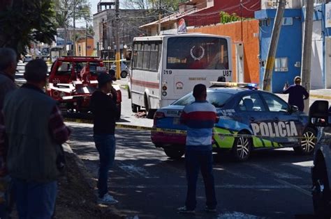 Atropellada Puebla Microb S De La Ruta Arrolla Y Mata A Una Mujer