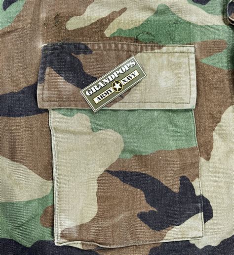 U S M81 Woodland Camo Twill Bdu Tops Various Dates Grandpopsarmynavy