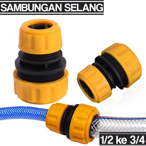 Jual Sambungan Selang Air Ke Inch Adaptor Reducer Selang Ke