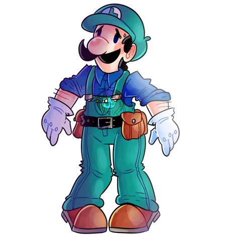 Super mario super show Luigi by CraftyFeathers on DeviantArt